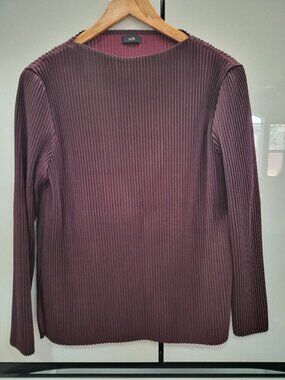 Ruti dressy top M/L burgundy